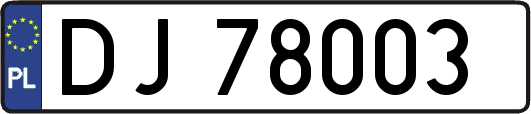 DJ78003