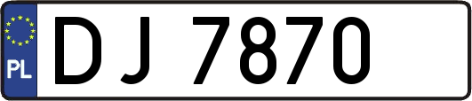 DJ7870