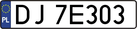 DJ7E303