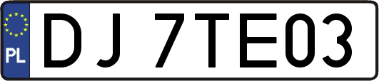 DJ7TE03
