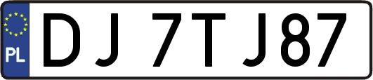 DJ7TJ87
