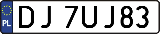 DJ7UJ83