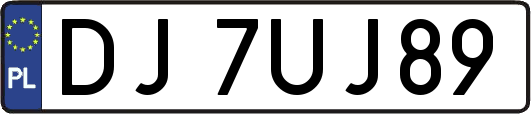 DJ7UJ89