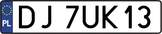 DJ7UK13