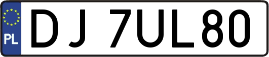 DJ7UL80