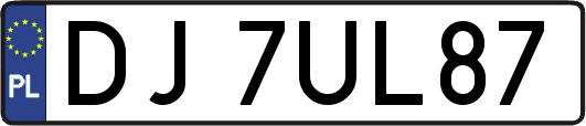 DJ7UL87
