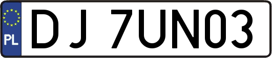 DJ7UN03