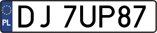 DJ7UP87