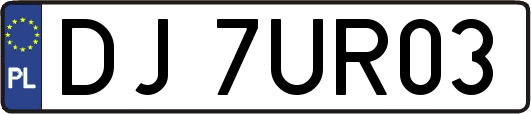 DJ7UR03