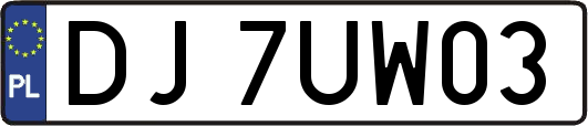 DJ7UW03