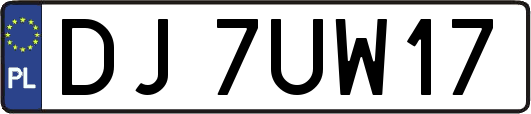 DJ7UW17