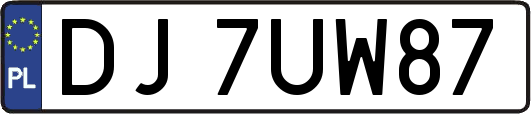 DJ7UW87