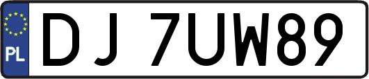 DJ7UW89