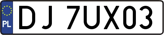 DJ7UX03