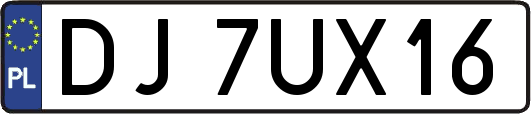 DJ7UX16
