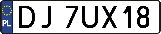 DJ7UX18