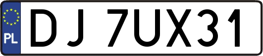 DJ7UX31