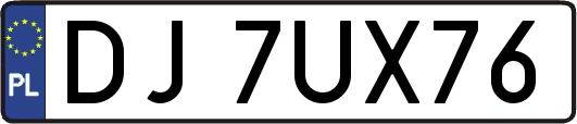 DJ7UX76