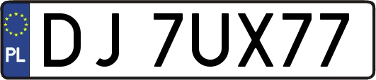 DJ7UX77