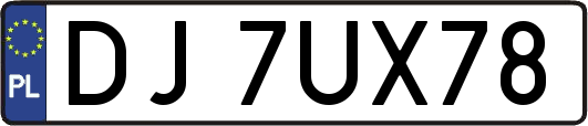 DJ7UX78