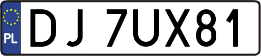 DJ7UX81