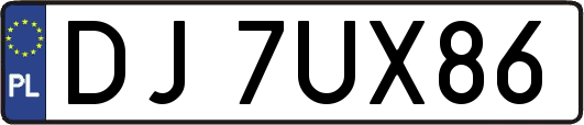 DJ7UX86