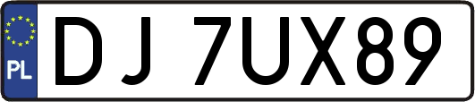 DJ7UX89