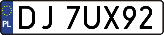 DJ7UX92