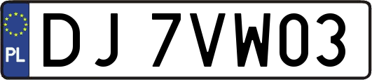 DJ7VW03