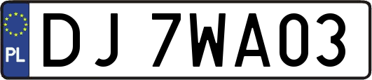 DJ7WA03