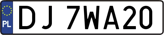 DJ7WA20