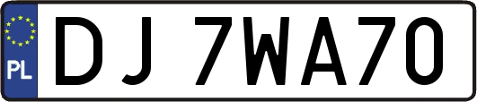 DJ7WA70
