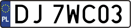 DJ7WC03