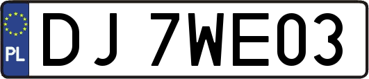 DJ7WE03