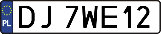 DJ7WE12