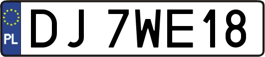 DJ7WE18