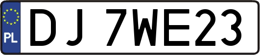 DJ7WE23