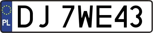 DJ7WE43