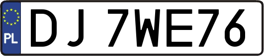 DJ7WE76