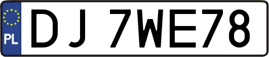 DJ7WE78