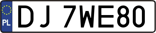 DJ7WE80