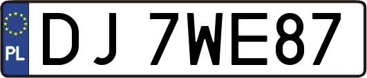 DJ7WE87