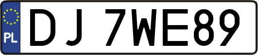 DJ7WE89