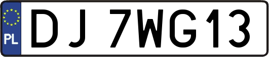 DJ7WG13