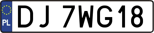 DJ7WG18