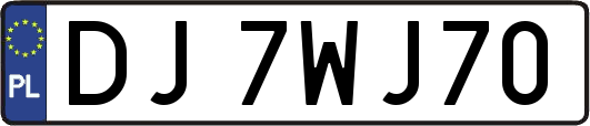 DJ7WJ70