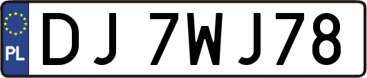 DJ7WJ78