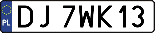 DJ7WK13