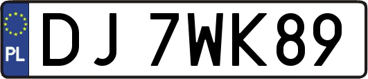 DJ7WK89