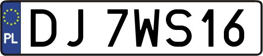 DJ7WS16